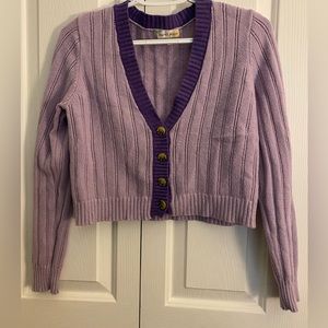 Purple Cardigan 💜💜💜